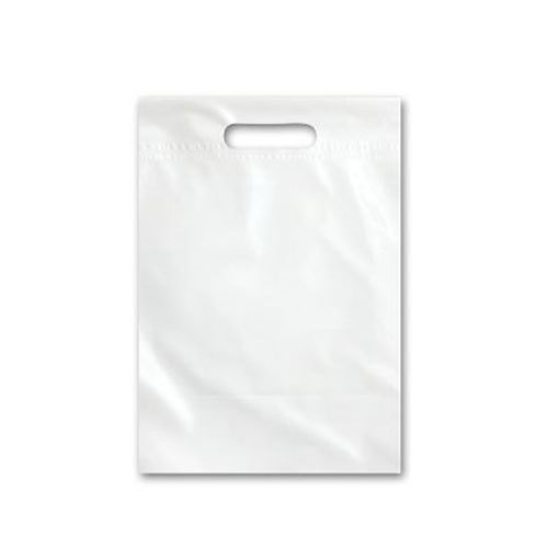 White Plain Retail Polypropylene Bag, Thickness: Above 51 Micron
