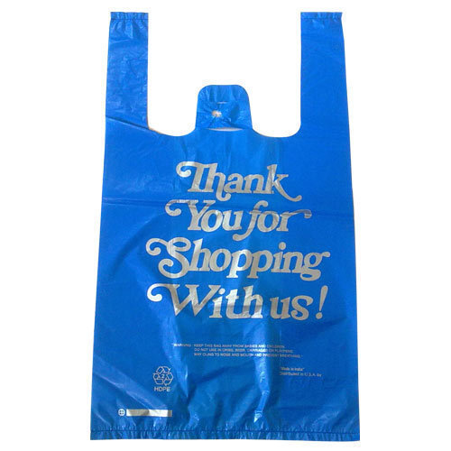 HDPE Multi Color T-shirt Bags