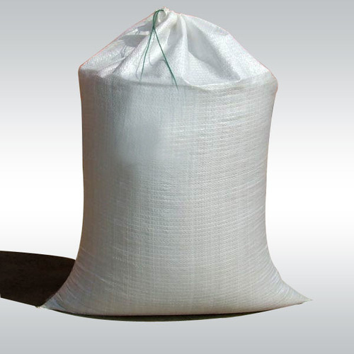 White Polypropylene Flour Bag, for Grocery, Capacity: 10-50 Kg