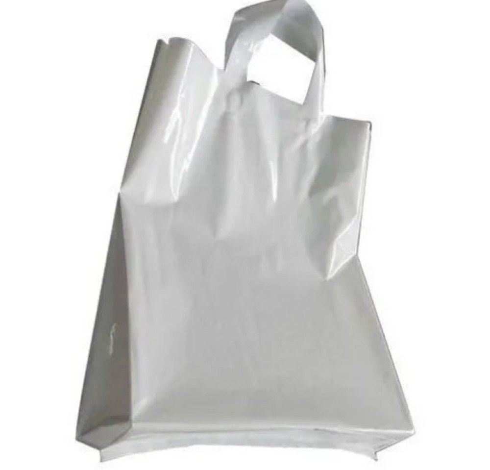 White HDPE Carry Bags