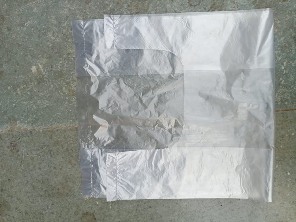 HDPE Plain Semi Virgin HM Poly Carry Bags
