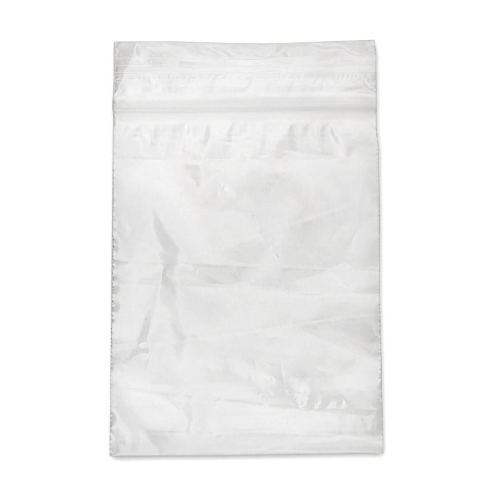 Plain Zipper HM Plastic Bag, Holding Capacity: 5 Kg