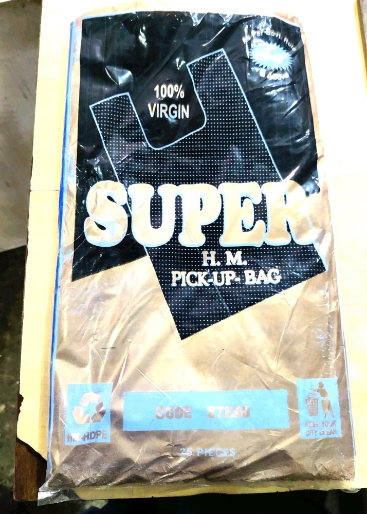 Plastic Pick Up Packaging Bag, For Packing Purposes