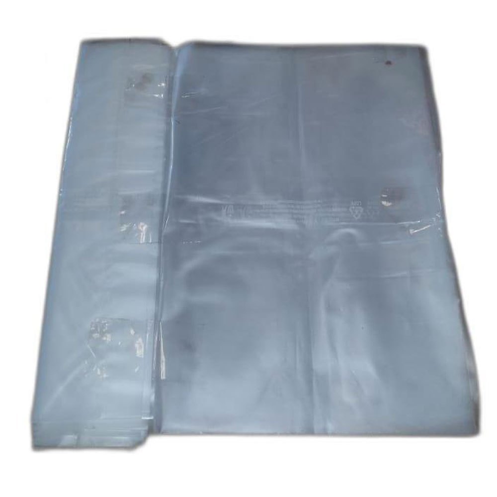 White Plain LLDPE Poly Bag, Thickness: 51 Microns, Holding Capacity: 5 Kg