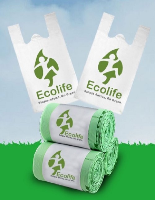 Transparent Printed Recycled Plastic Packaging Bags, For Grocery