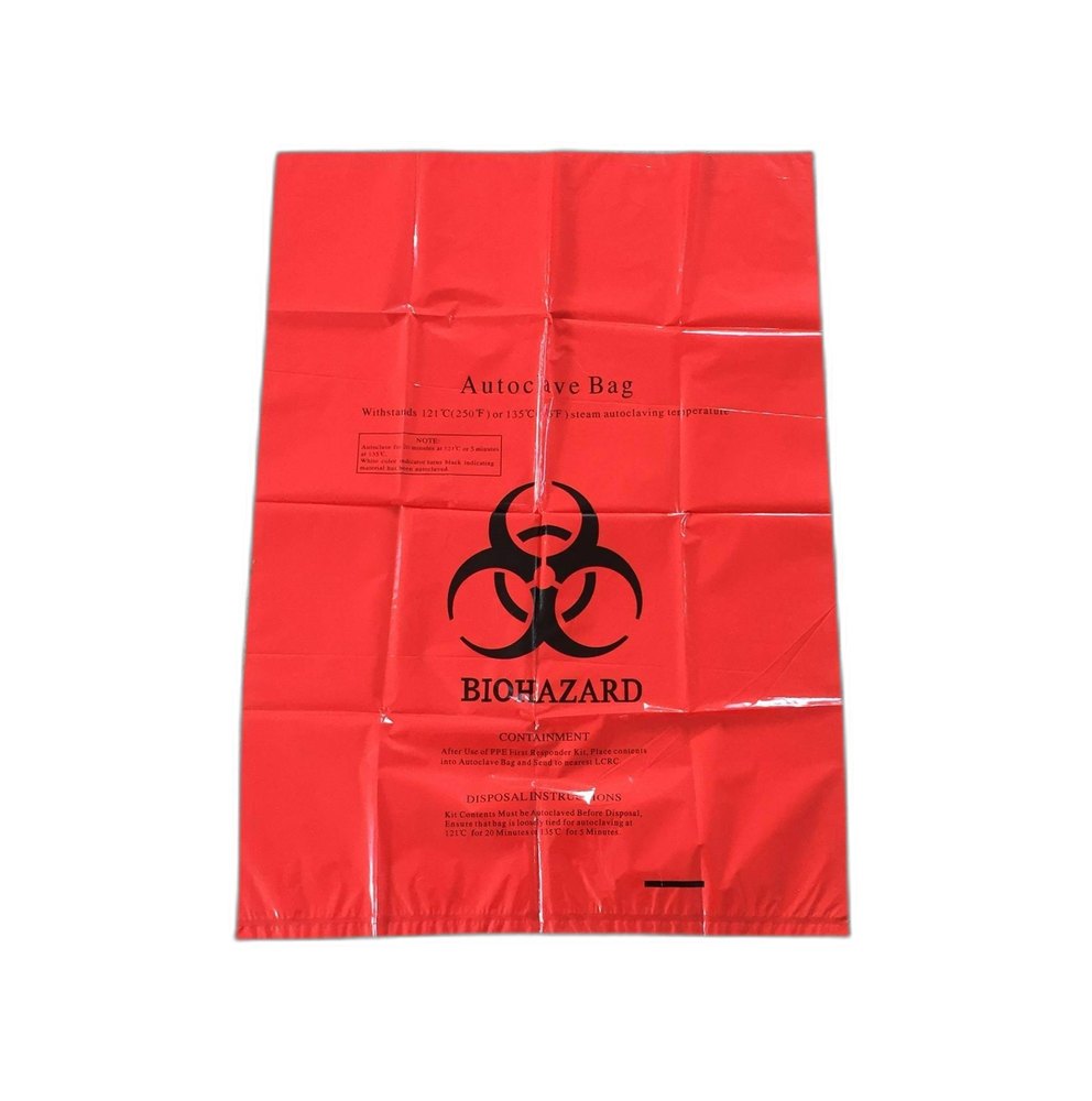 Biohazard Waste Garbage Bag, 19*21 (inch)