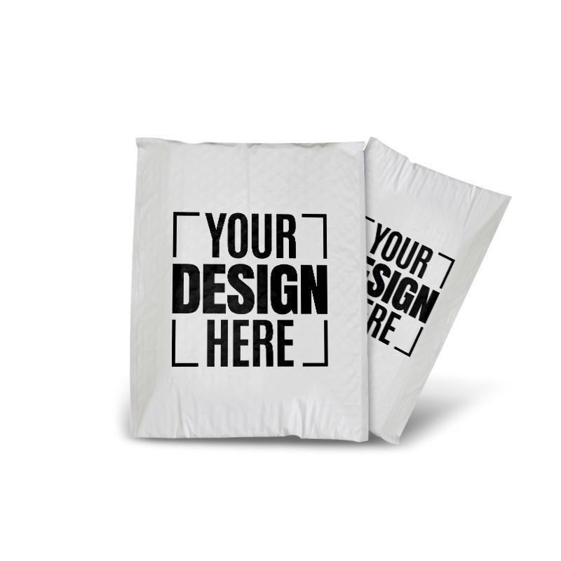 White Printed Courier Bags, Thickness: 3 mm