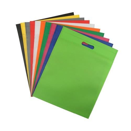 Plain Non Woven D Cut Bag, For Shopping