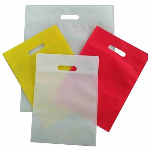 Plain D-Cut Non Woven Bags
