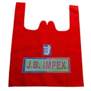 W Cut Vest Shopping Bags