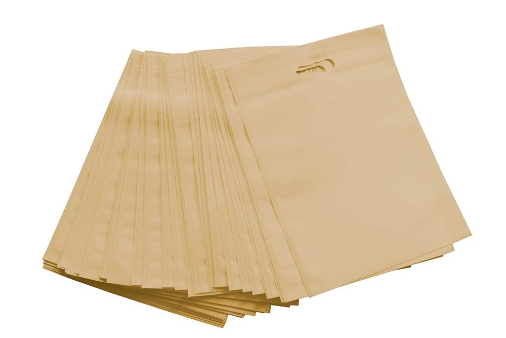 Plain Non Woven Carry Bag, For Shopping