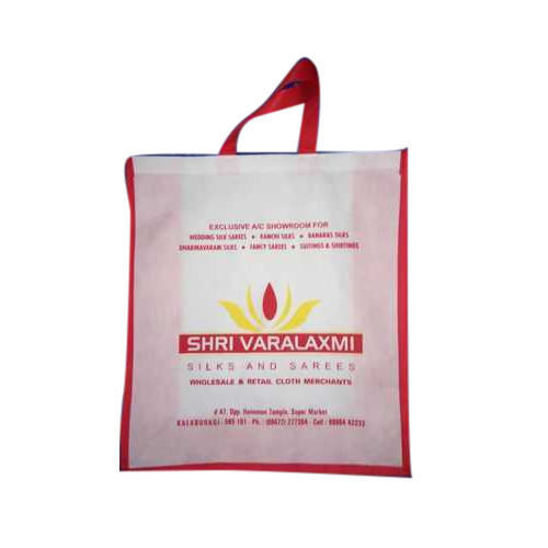 Loop Handle Non Woven Bag, Capacity: 2-5 kg
