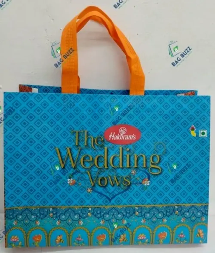 Multicolor Printed Non Woven Bag For Sweet, Storage Capacity: 7Kg, Size: 14 By 10 By 8
