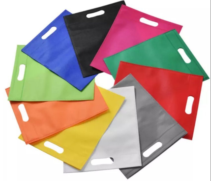 Plain D Cut Non-Woven Bag, For Shopping