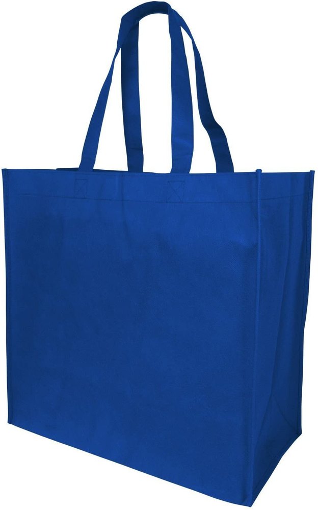 Handle Type: Loop Handle Plain PP Non Woven Carry Bag, For Shopping