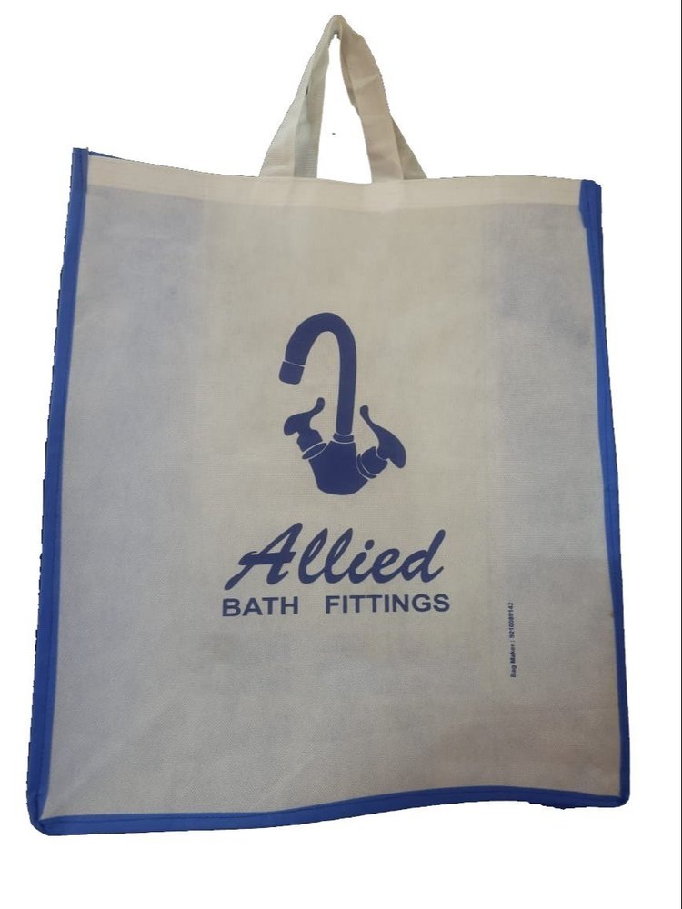 Handle Type: Loop Handle Printed Stitched Non Woven Bags, For Shopping