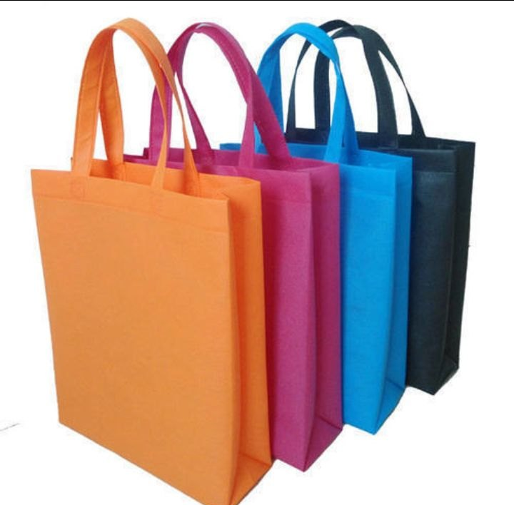 Handle Type: Loop Handle Plain Stitched Non Woven Bags For Shopping