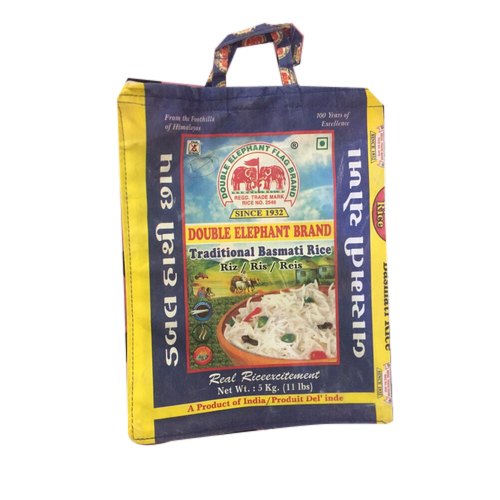 Non Woven Rice Bag, Storage Capacity: 5kg, for Rice Packaging
