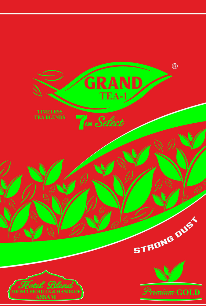 Grand Tea-1 Organic Nilgiris Black Tea Dust, 0%, Grade: A Grade