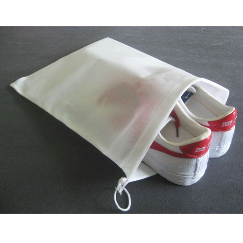 White Non Woven Shoe Bag