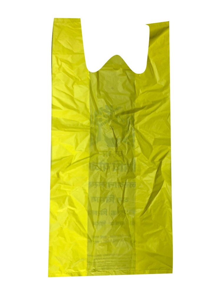 Plain Biodegradable W Cut Carry Bag, Holding Capacity: 5 Kg, 30 Micron