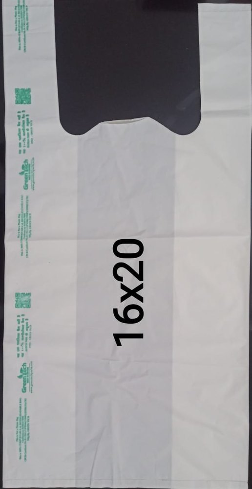 U Cut Corn Starch Biodegradable Bags, For Shopping