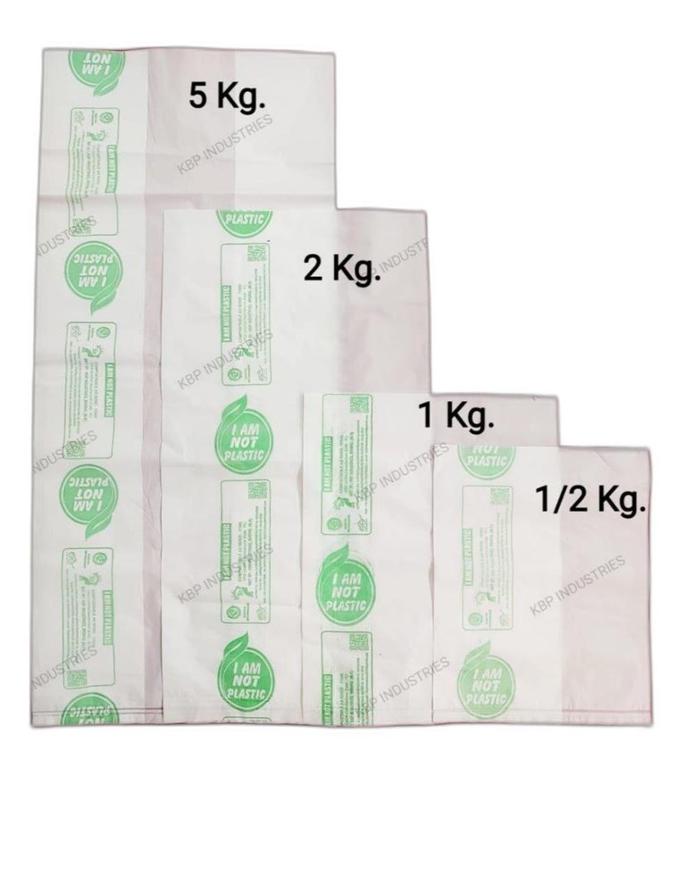 W Cut Compostable Carry Bag