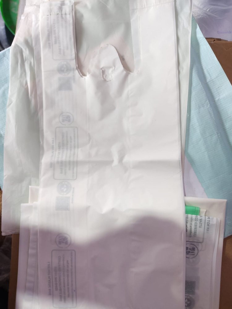 Biodegradable W Cut Shopping Bags