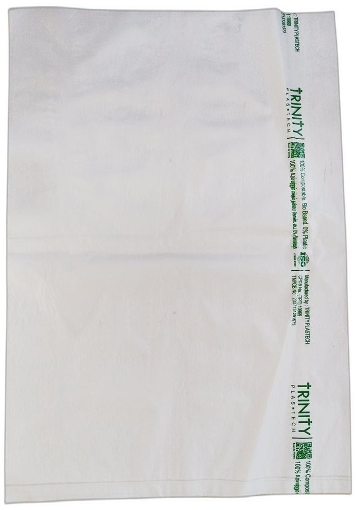 Without Handle Compostable Biodegradable Plastic Bags, Size (in inches): 4x6 Onwards