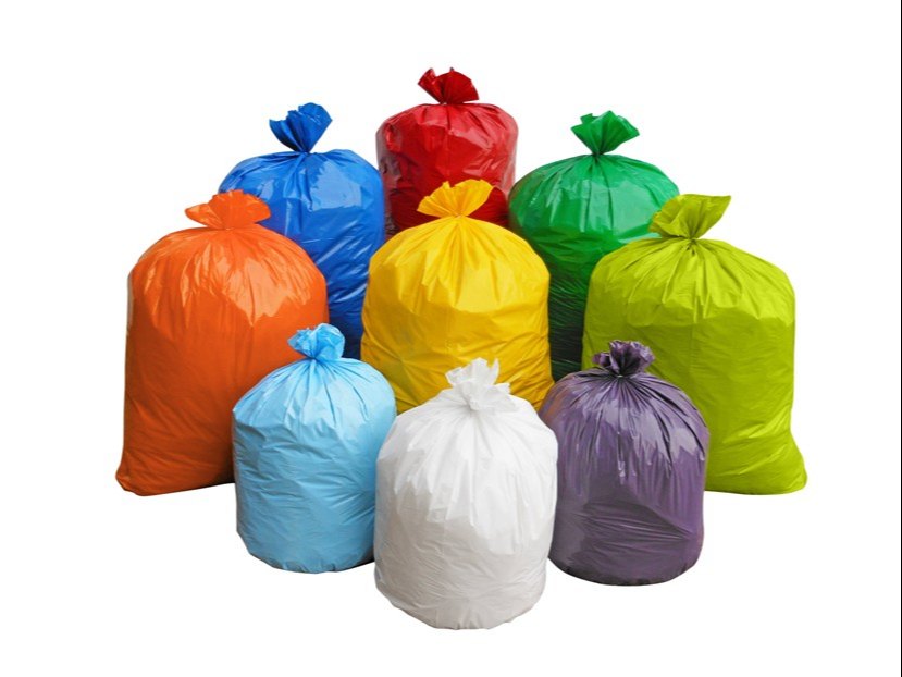 Plain Plastic OXO Biodegradable Garbage Bag, Capacity: 5-25 Kg., Thickness: 20-100 Micron