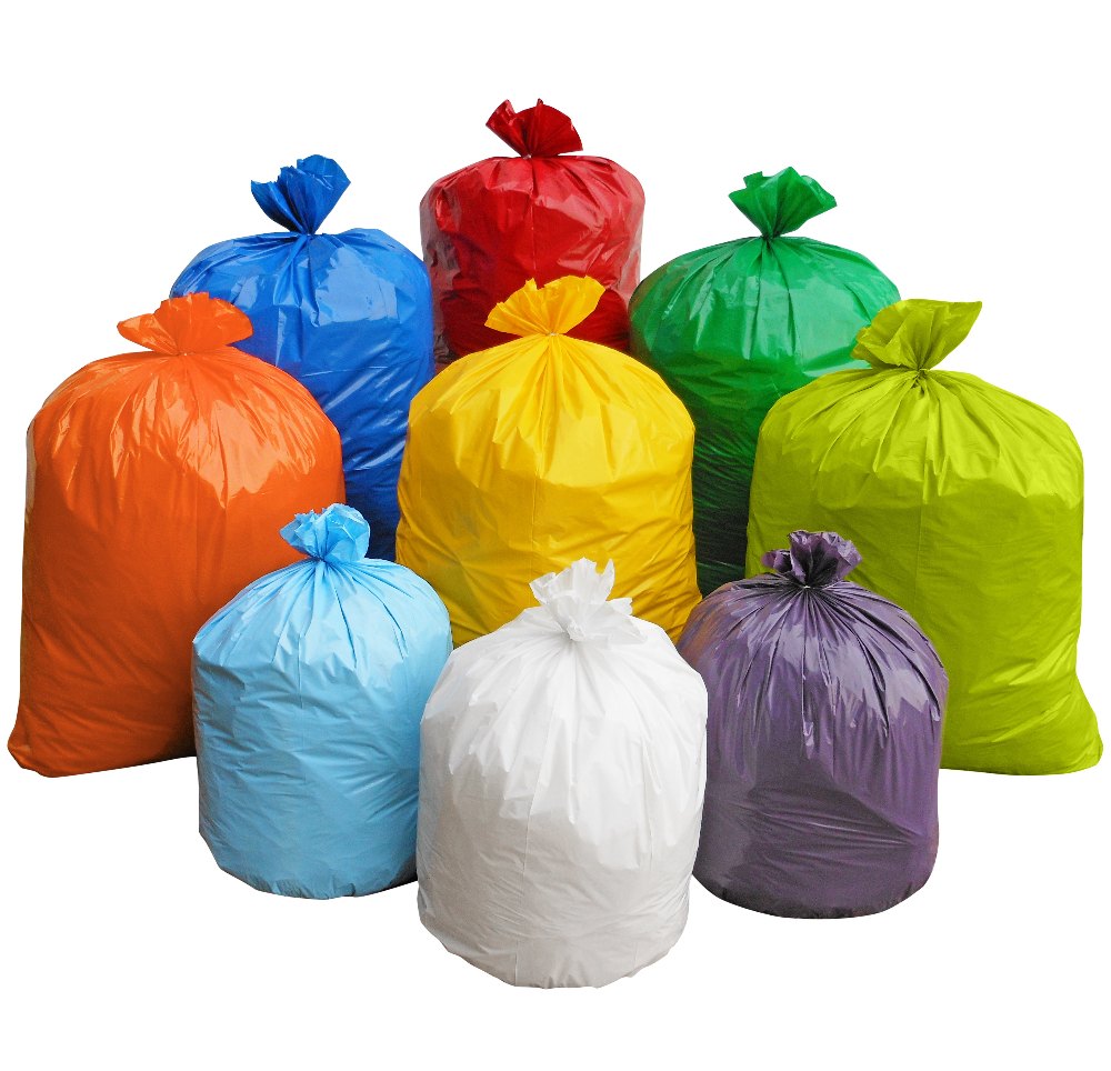 BP Medium CPCB Biodegradable Trash Bags, Capacity: 60 L