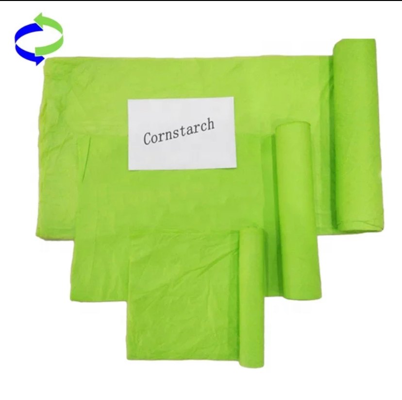 Without Handle Plain Corn Starch Bag, Size (in inches): 15x 8