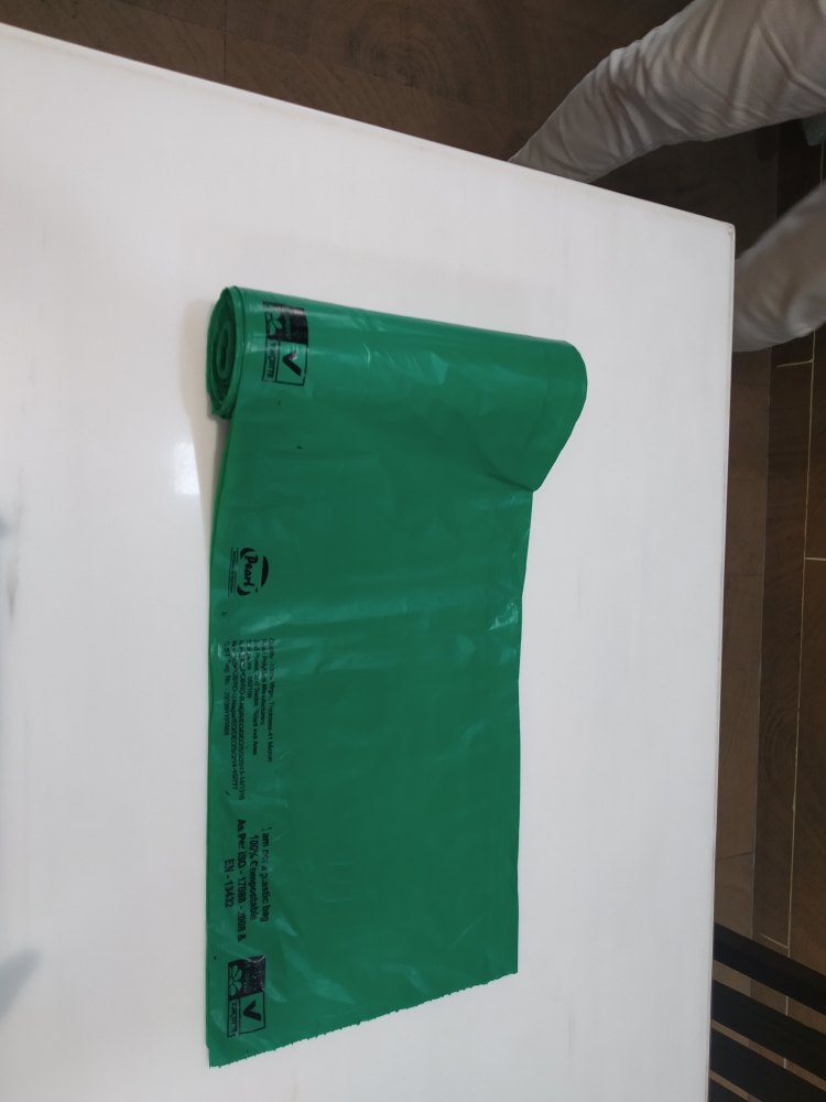Multicolor corn Compostable Garbage Bags on Roll