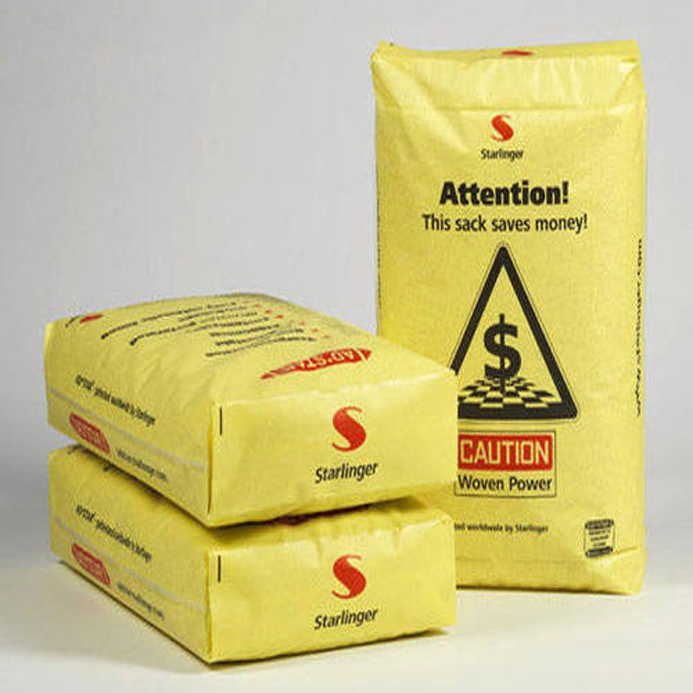 LDPE Yellow Ad Star Bag, For Packaging