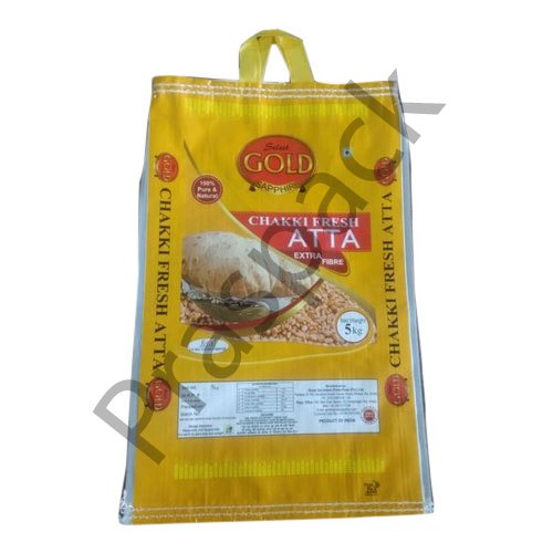 Polypropylene White PP Flour Packaging Bag, Capacity: 10 Kg