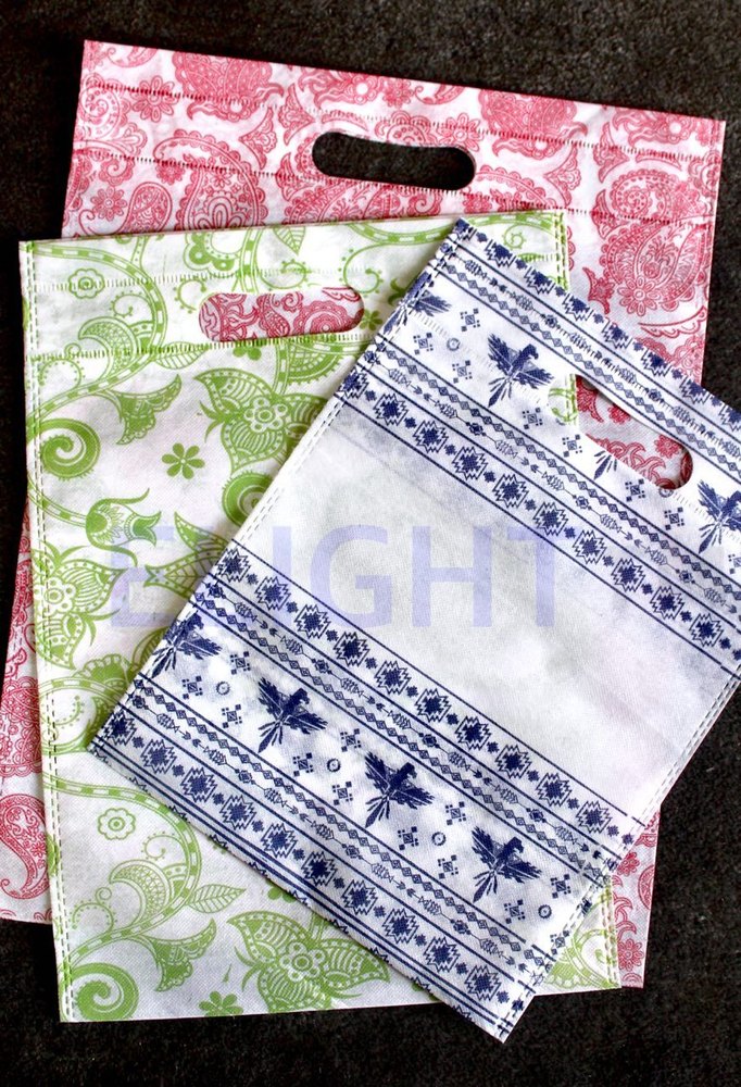 Printed Elight 35 GSM D Cut Bags, Bag Size: 8x10 - 24x30 Inch