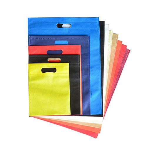 Color: White D Cut Bags