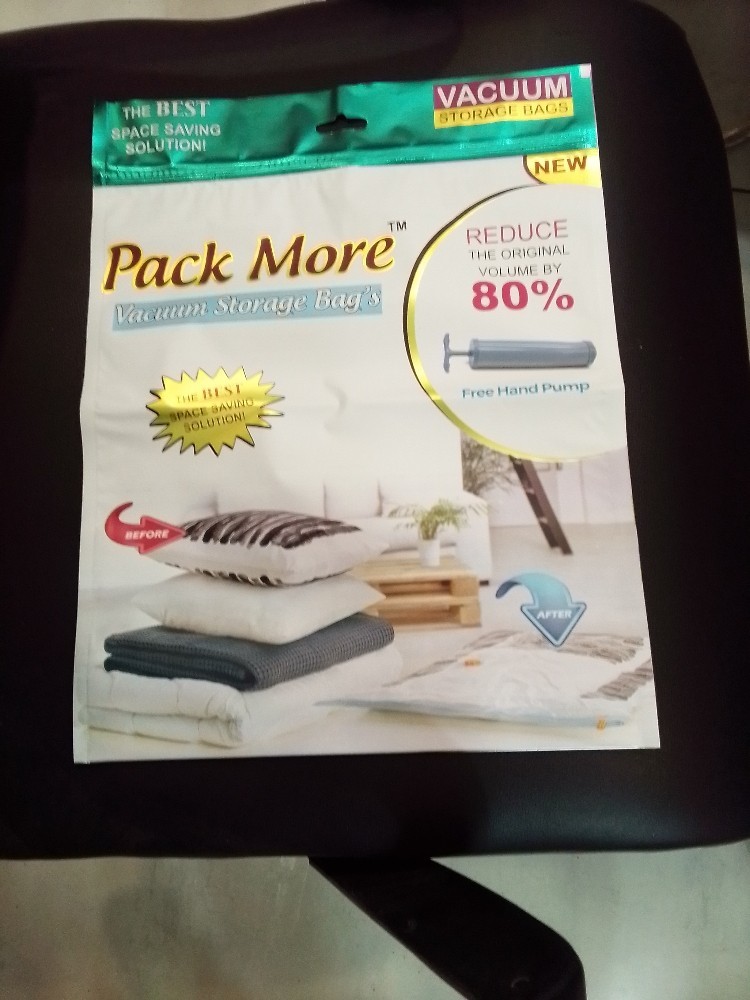 Plastic Printed Vacuum Storage Bags For Clothes
