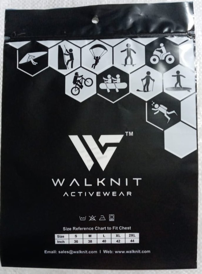 LDPE Printed Garment Packaging Poly Bag, Capacity: 2 Kg