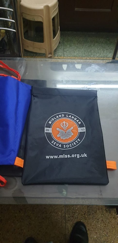 Pairassot Handled Printed Drawstring Carry Bags for Online Packaging bag, For Shopping, Bag Size: 18 Inch