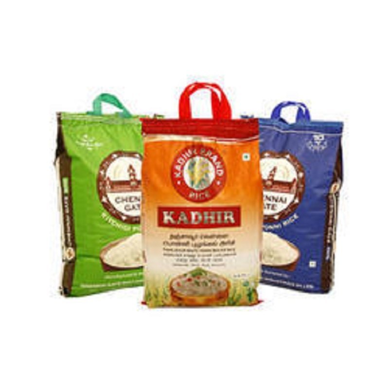 BOPP Handle And Without Handle Plastic Rice Bags