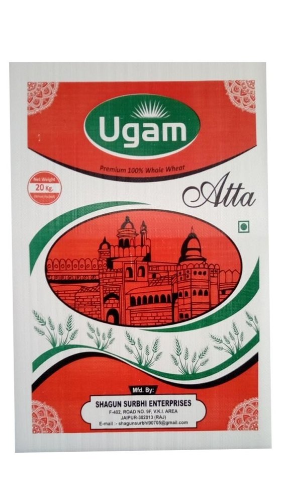 HDPE Atta Packaging Bag, 550x860mm