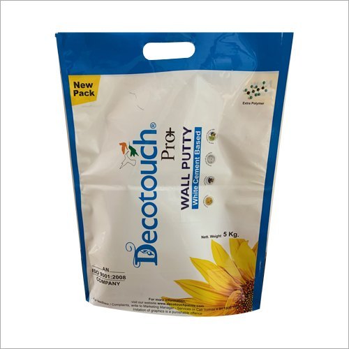 Printed Wall Putty Packaging Bag Without Cylinder