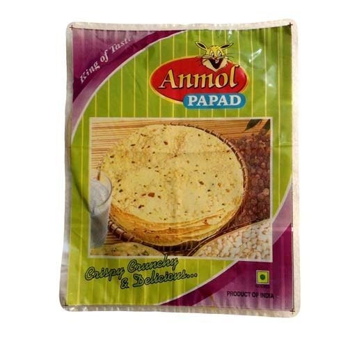 LDPE Multicolor Flexo Papad Packaging bag
