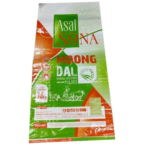 Printed Laminated BOPP Bag, Rectangular, 30 Kg
