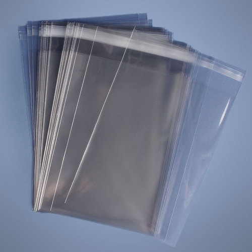 Transparent Plain 60 Micron BOPP Bag, Size: 2 X 1.5 Inch