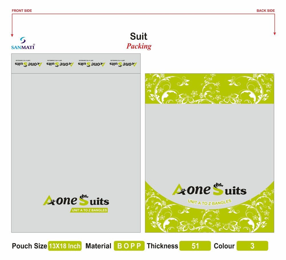 Printed Suit Packaging
