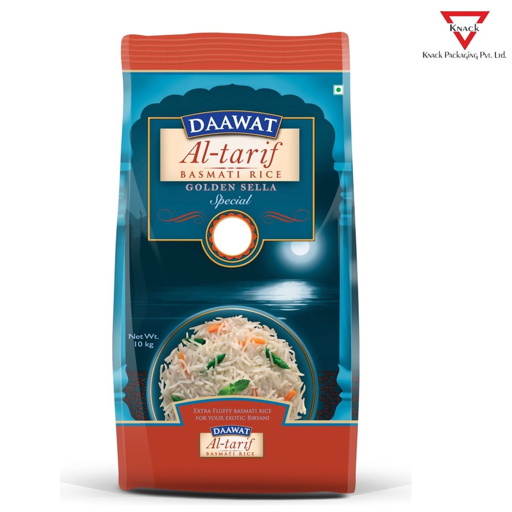 BOPP Printed Rice Packaging Bags