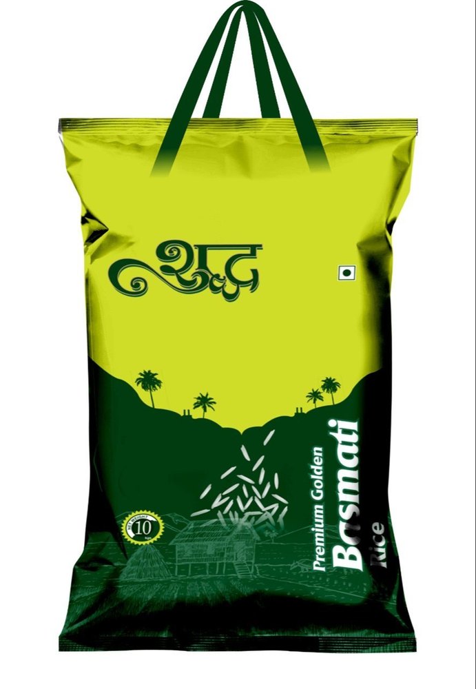 5kg BOPP Rice Packaging Bag, Size: 5*5*2 Inch