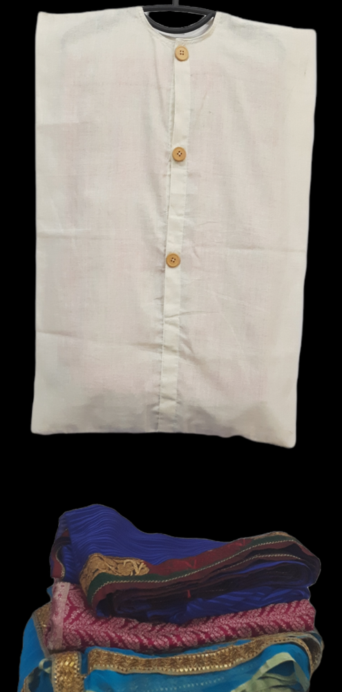 Natural Hanger Saree Covers Or Packing Bags